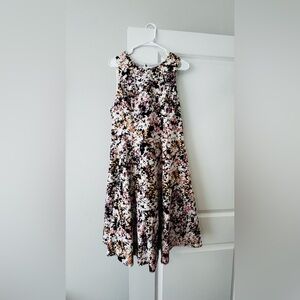 Liz Claiborne Floral woman Dress - Pink and Black